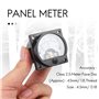 AC 0-300V Voltmetre analogique avec cadran rond
