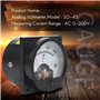 AC 0-300V Voltmetre analogique avec cadran rond