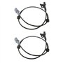 KVSERT 2 capteurs de vitesse et arrière ABS pour 307 408 3008 C4L 9811802580