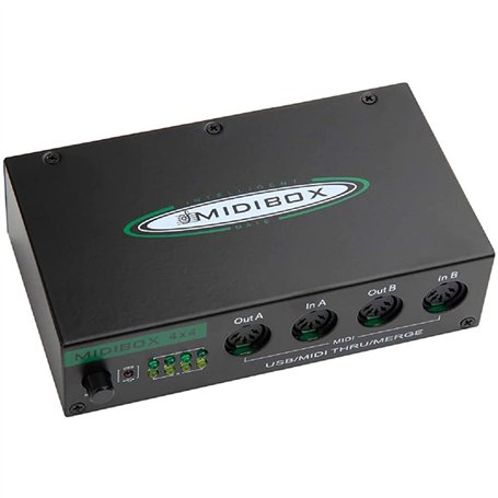 Pyatofly MIDI Box Instruments Interface MIDI USB via 64 canaux MIDI