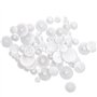 COSINE Lot de 58 rouages en plastique de styles différents pour jouets RC Accessoire pour jouet RC pour enfants