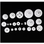 COSINE Lot de 58 rouages en plastique de styles différents pour jouets RC Accessoire pour jouet RC pour enfants