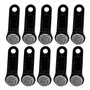 Cpolebev 10 PièCes Rw1990 RéInscriptible Rfid Tm Clé de MéMoire Tactile Ibutton Bouton D'Information Carte à Puce éLectronique