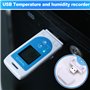 Kznifmk Enregistreur de Données USB TempU 03 de Température et D'Humidité RH Temp Enregistreur de Données Enregistreur D'Humidit