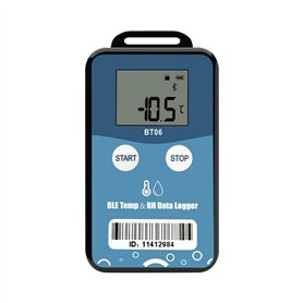 Ptdfjspt Mini Enregistreur de Données D'Humidité et de Température BT06