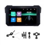 Vjsujehgy Écran de Navigation GPS Portable pour Moto de 5 Pouces