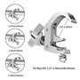 Monaghan 4Packstage Lighting Clip Hook, Pince de Rack Professionnelle en Alliage D'Aluminium, pour DéPlacer les Appareils D'éCla