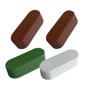 Heozlion 4 Pièces de Composé de Polissage Jeweler'S Rouge Utilisé pour Polir les Métaux Mous Comme/L'Argent Kit de Composé de Po