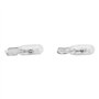 Hundnsney Lot de 10 ampoules halogènes T5 17 86 206 286 pour tableau de bord de voiture 1,2 W 12 V Blanc chaud