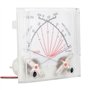 CENMEN 1 Pcs Rapport Ondes Stationnaires SWR Wattmètre Radio Émetteur Compteur de Puissance avec Rétroéclairage SWR Wattmètre En