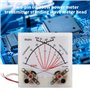 CENMEN 1 Pcs Rapport Ondes Stationnaires SWR Wattmètre Radio Émetteur Compteur de Puissance avec Rétroéclairage SWR Wattmètre En