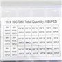 Wresetly M2M3M4 Lot de 1080 têtes rondes plates hexagonales 10,9 niveau 10,9