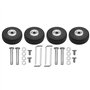 SuanQ OD 50Mm 4 Ensembles de Bagages Valise de Rechange Roues Essieux Outil de RéParation de Luxe