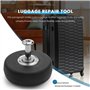 SuanQ OD 50Mm 4 Ensembles de Bagages Valise de Rechange Roues Essieux Outil de RéParation de Luxe