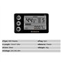 GANMEI Ebike S866 Écran LCD Meter Vélo Électrique 24V 36V 48V Panneau de Contrôle Prise Étanche pour BBS01 BBS02
