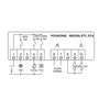 SameeHome ETC-974 Lot de 5 mini régulateurs de température pour réfrigérateur - Thermocouple - Double capteur