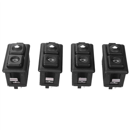 KVSERT Lot de 4 interrupteurs de fenêtre de toit ouvrant pour E30 E24 E28 à partir de 09/1986 61311381205/61 31 1 381 205