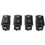 KVSERT Lot de 4 interrupteurs de fenêtre de toit ouvrant pour E30 E24 E28 à partir de 09/1986 61311381205/61 31 1 381 205