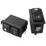 KVSERT Lot de 4 interrupteurs de fenêtre de toit ouvrant pour E30 E24 E28 à partir de 09/1986 61311381205/61 31 1 381 205