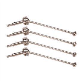 KVSERT Lot de 4 d'entraînement en métal pour 144001 1/14 4 roues motrices 144001-1315
