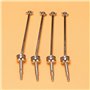 KVSERT Lot de 4 d'entraînement en métal pour 144001 1/14 4 roues motrices 144001-1315