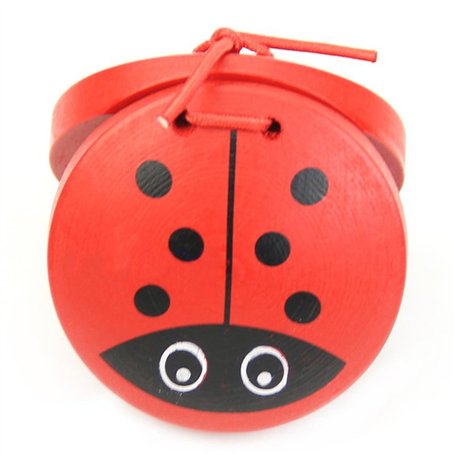 ARMED 1pc Jouet Instrument de Percussion Musicale castagnette en Bois de Carton pour Enfants