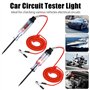 Barabesty Lampe de Test 2 PièCes, Testeur de Circuit de Voiture 6V-24V DC et Testeur éLectrique de Voiture LCD NuméRique Test de