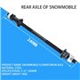 Melitt Prolongé 240Mm Snowbike Moyeux Arrière Après Échafaudage Arrière Essieu Accessoires Essieu