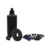 Kit D'Extracteur de Cylindre de Serrure, Arrache-Clou avec Vis et Agrandisseur de, Outil D'Extraction Professionnel