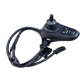 Suoumwa Manette de Commande de Fauteuil Roulant Électrique 24 V 50 A avec Port USB de Remplacement pour Manette de Fauteuil Roul