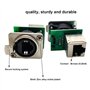 Muuoeou Lot de 10 connecteurs Ethercon RJ45 encastrables NE8FDP Ethercon série D Cat5 RJ45 femelle encastrable