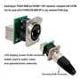 Muuoeou Lot de 10 connecteurs Ethercon RJ45 encastrables NE8FDP Ethercon série D Cat5 RJ45 femelle encastrable