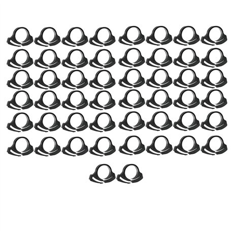 Yominerr 50 Pièces Colliers de Serrage pour Tuyaux PE Φ16 Tuyau D'Irrigation Fixé pour Éviter les Fuites D'Eau Accessoires de Tu
