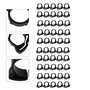 Yominerr 50 Pièces Colliers de Serrage pour Tuyaux PE Φ16 Tuyau D'Irrigation Fixé pour Éviter les Fuites D'Eau Accessoires de Tu