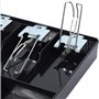 Cpolebev Pochette Rigide Caisse de Caisse Enregistreuse Nouveau Classifier Magasin Caissette à Monnaie Coffret à Tiroir-Caisse P