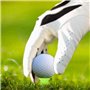Yheonver Lot de 100 petits tees de golf en plastique - 2,2 cm - Vert