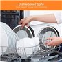 Oikabio Appareil de déshydratation en acier inoxydable compatible avec Ninja Foodi Casserole de cuisson et friteuse à air chaud 