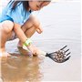 GIWFBQTR 2X Râteau à Cinq Griffes Outil de Scarification Râteau à Fruits de Mer
