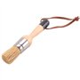 Solimind Lot de 4 pinceaux à craie et cire pour meubles, pinceau ovale rond, pinceau à craie avec poils naturels pour peindre ou