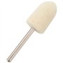 Peowuieu Lot de 20 disques de polissage en feutre pour montres polonaises - Accessoires de fixation - Tige de 1/8"