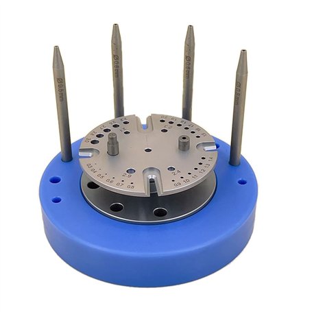 Panysilioer Kit d'outils de réparation de montre avec goupille en acier pour enlever et insérer l'onde de balancier - Kit de noy