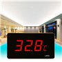 GANMEI ThermomèTre de Piscine avec Affichage LED et ThermomèTre à Sonde éTanche pour Aquarium D' Compteur de TempéRature ExtéRie
