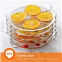 Wlauqueta Appareil de déshydratation en acier inoxydable compatible avec Ninja Foodi Casserole de cuisson et friteuse à air chau