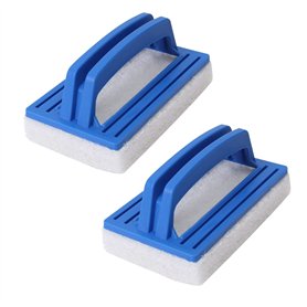 Xbsduih Lot de 2 Brosses de Nettoyage de la Piscine Éponge Abrasive pour le Nettoyage de Lave-Sèche-linge Cuisine