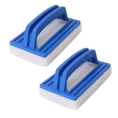 Xbsduih Lot de 2 Brosses de Nettoyage de la Piscine Éponge Abrasive pour le Nettoyage de Lave-Sèche-linge Cuisine