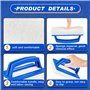 Xbsduih Lot de 2 Brosses de Nettoyage de la Piscine Éponge Abrasive pour le Nettoyage de Lave-Sèche-linge Cuisine, Baignoire, Ca