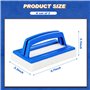 Xbsduih Lot de 2 Brosses de Nettoyage de la Piscine Éponge Abrasive pour le Nettoyage de Lave-Sèche-linge Cuisine, Baignoire, Ca