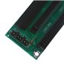 Junterone Carte Adaptateur SCSI 80 Broches vers 68 Broches vers 50 Broches pour Transmission de Données pour Mini PC