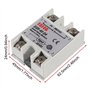 Ggnaxivs Régulateur de Température PID -C100 Kit de Thermostat Haute Tension 100ACV à 240ACV+Relais SSR 40DA+ Sonde K