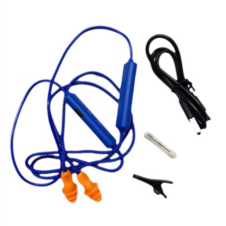 Kissmii Écouteurs Bluetooth avec Bouchons d'oreille pour Le Travail